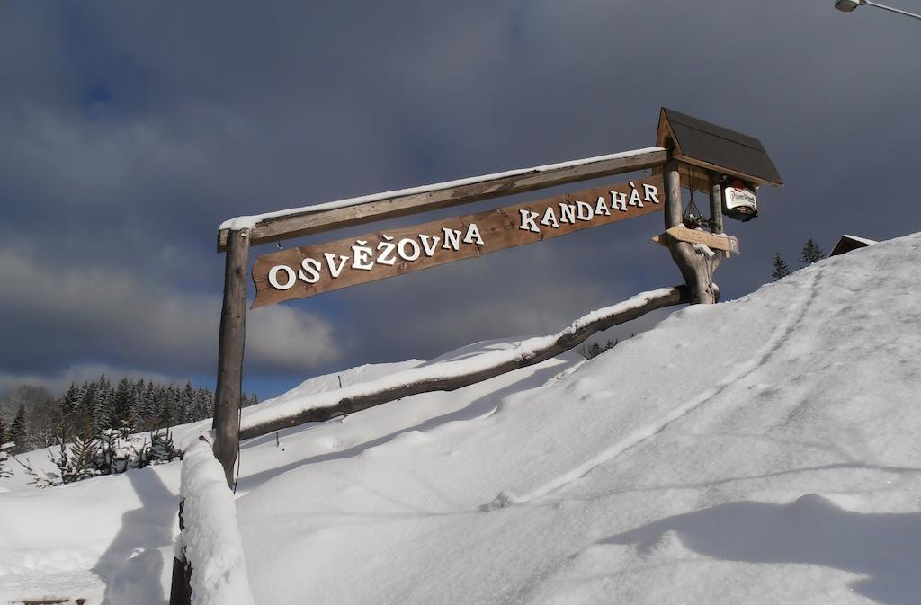 Hotel Osvezovna Kandahar Železná Ruda Exterior foto